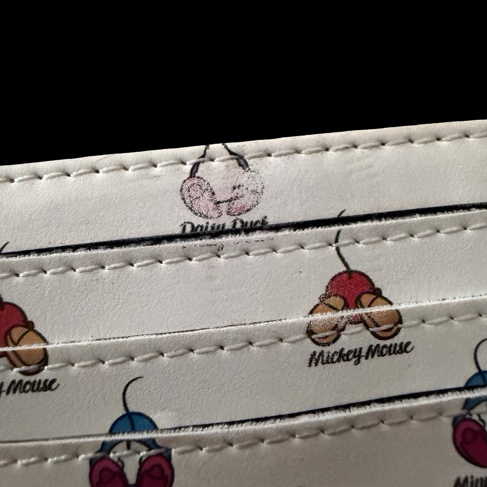 Loungefly Disney Mickey & Friends Bottoms Cardholder Minnie Donald Daffy Daisy - Picture 5 of 7
